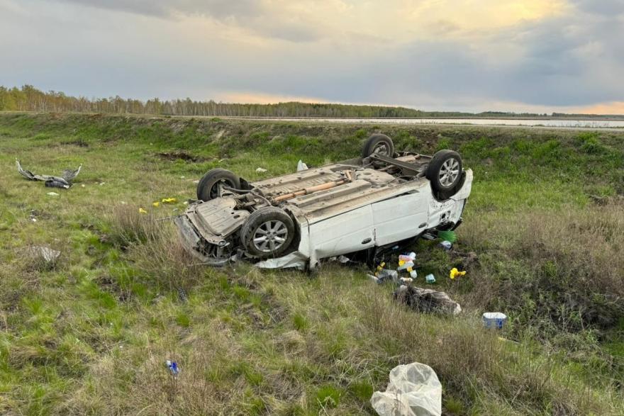 В Курганской области в аварии пострадал молодой водитель «Лады»